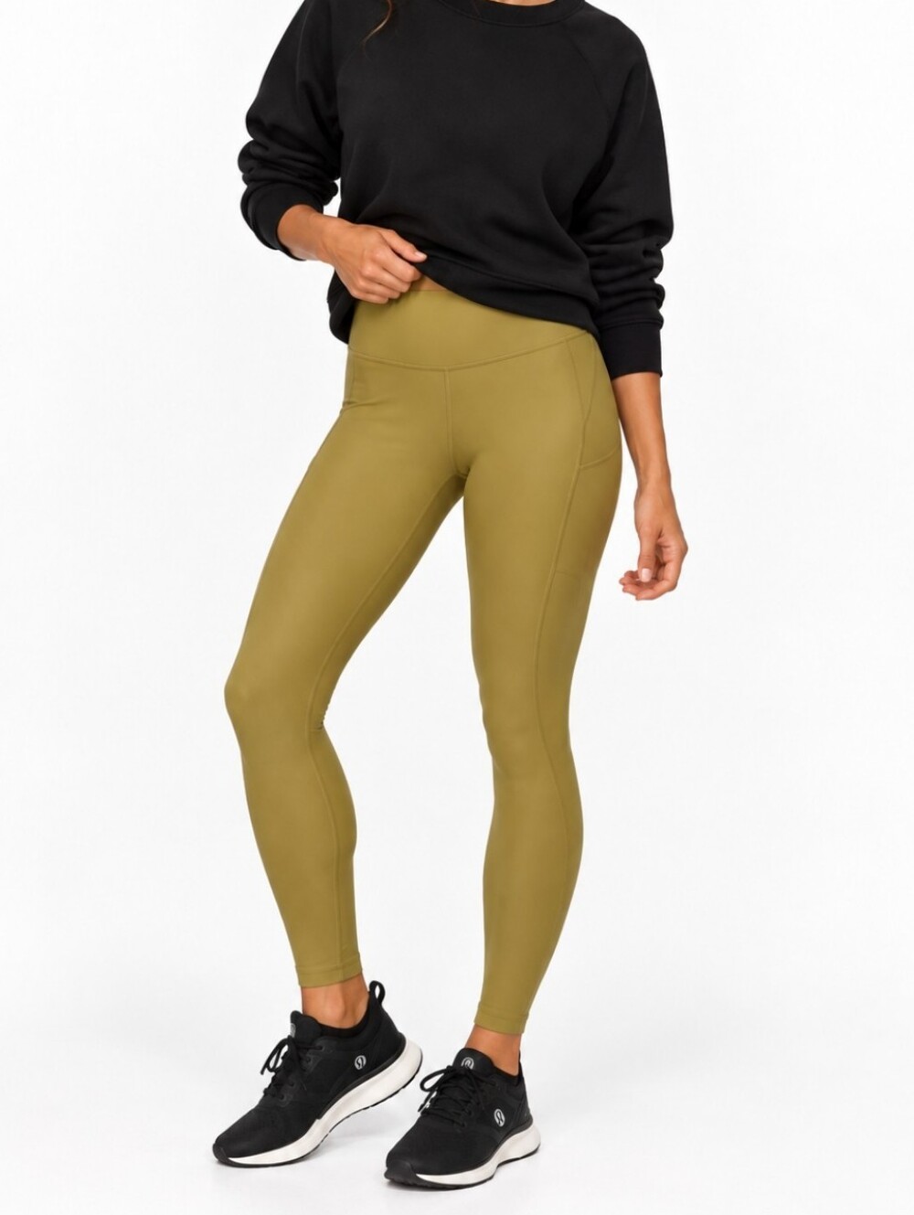 lululemon athletica Women's High-Rise Leggings in Grape Leaf S4